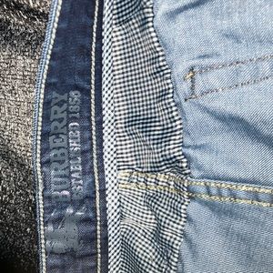 Men’s Burberry blue jeans